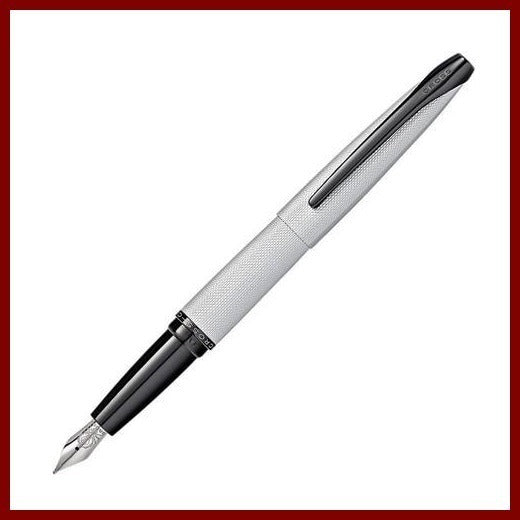 Cross ATX Matte Chrome Pen and Pencil Set-Montgomery Pens Fountain Pen  Store 212 420 1312