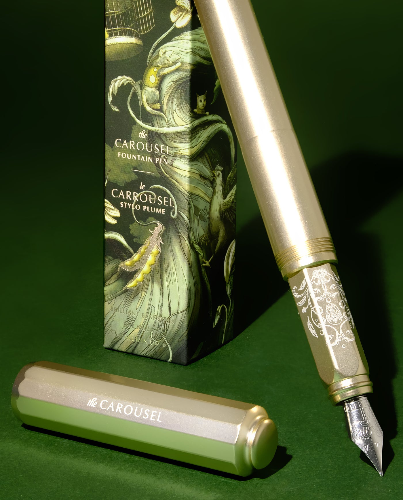 Ferris Wheel Press - The Carousel Fountain Pen - Brilliant Beanstalk