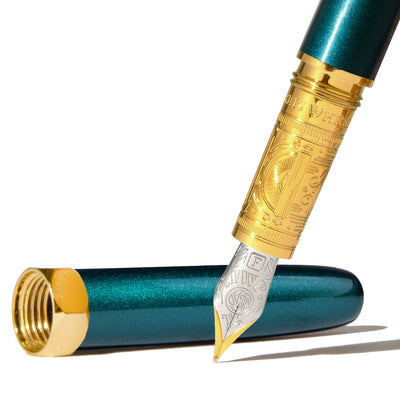 Ferris Wheel Press - The Bijou Fountain Pen - Printmaker's Teal