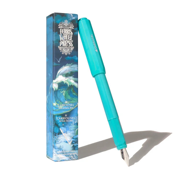 Ferris Wheel Press - The Carousel Fountain Pen - Tumultuous Tides