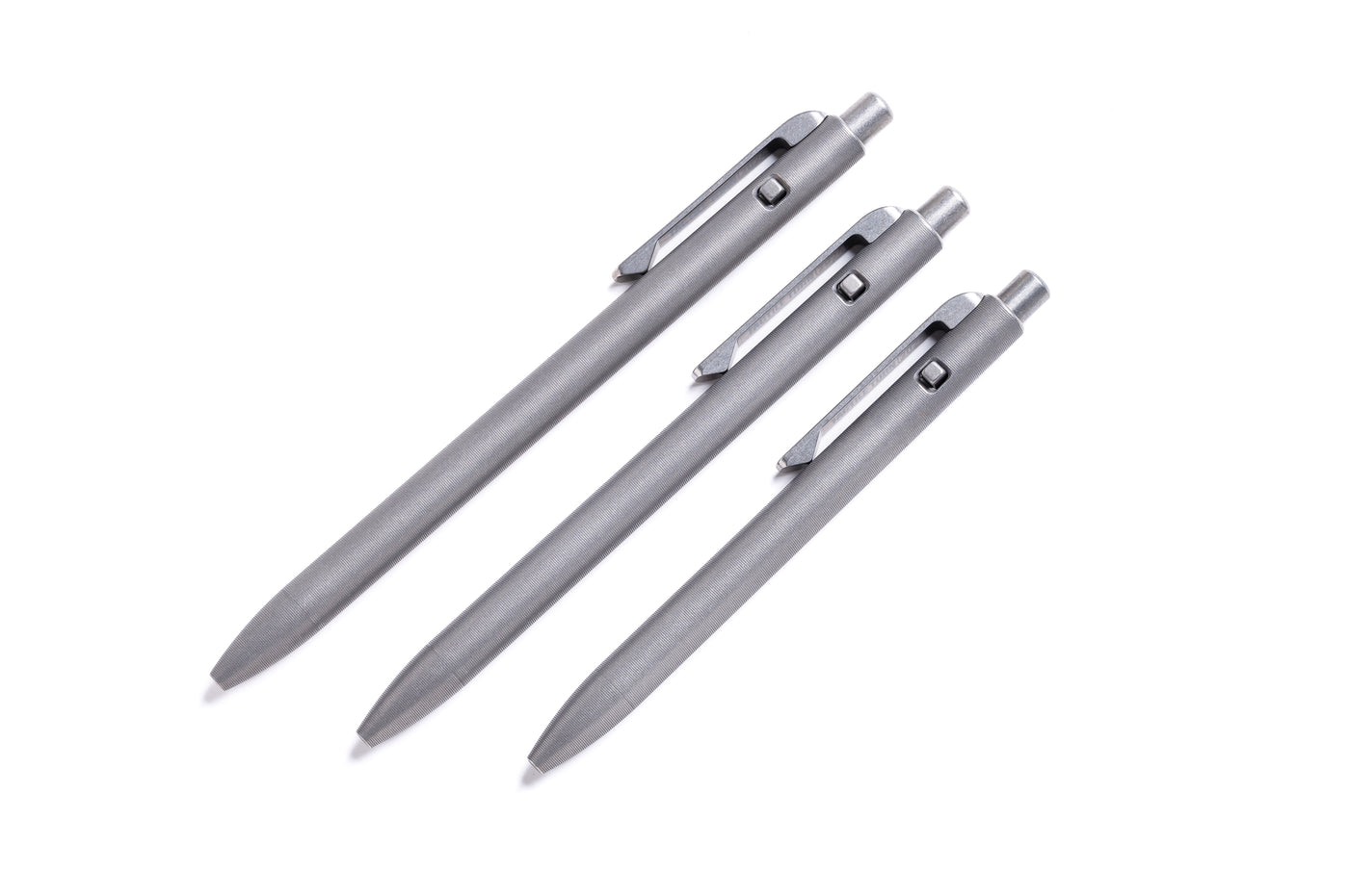 Tactile Turn Slim Side Click Pen - Stonewashed Titanium