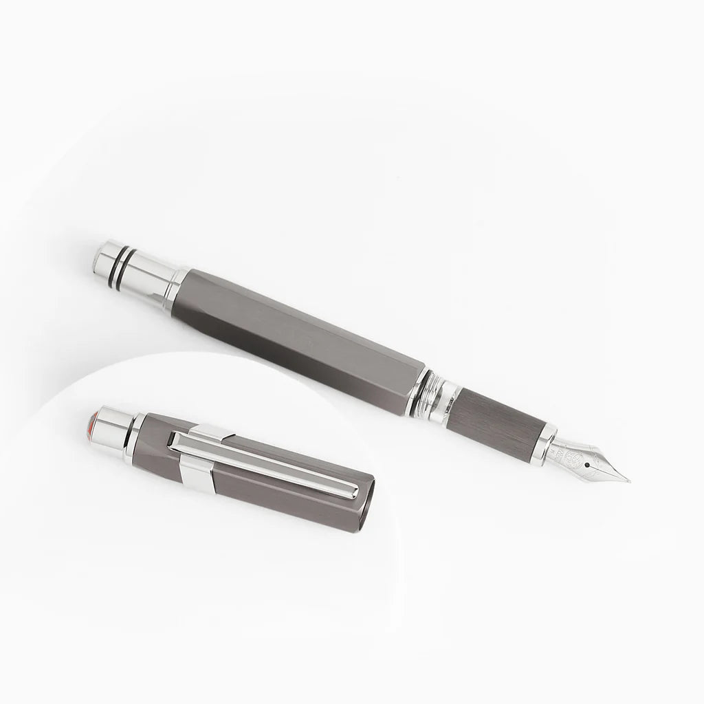 TWSBI Precision Fountain Pen - Gun Metal