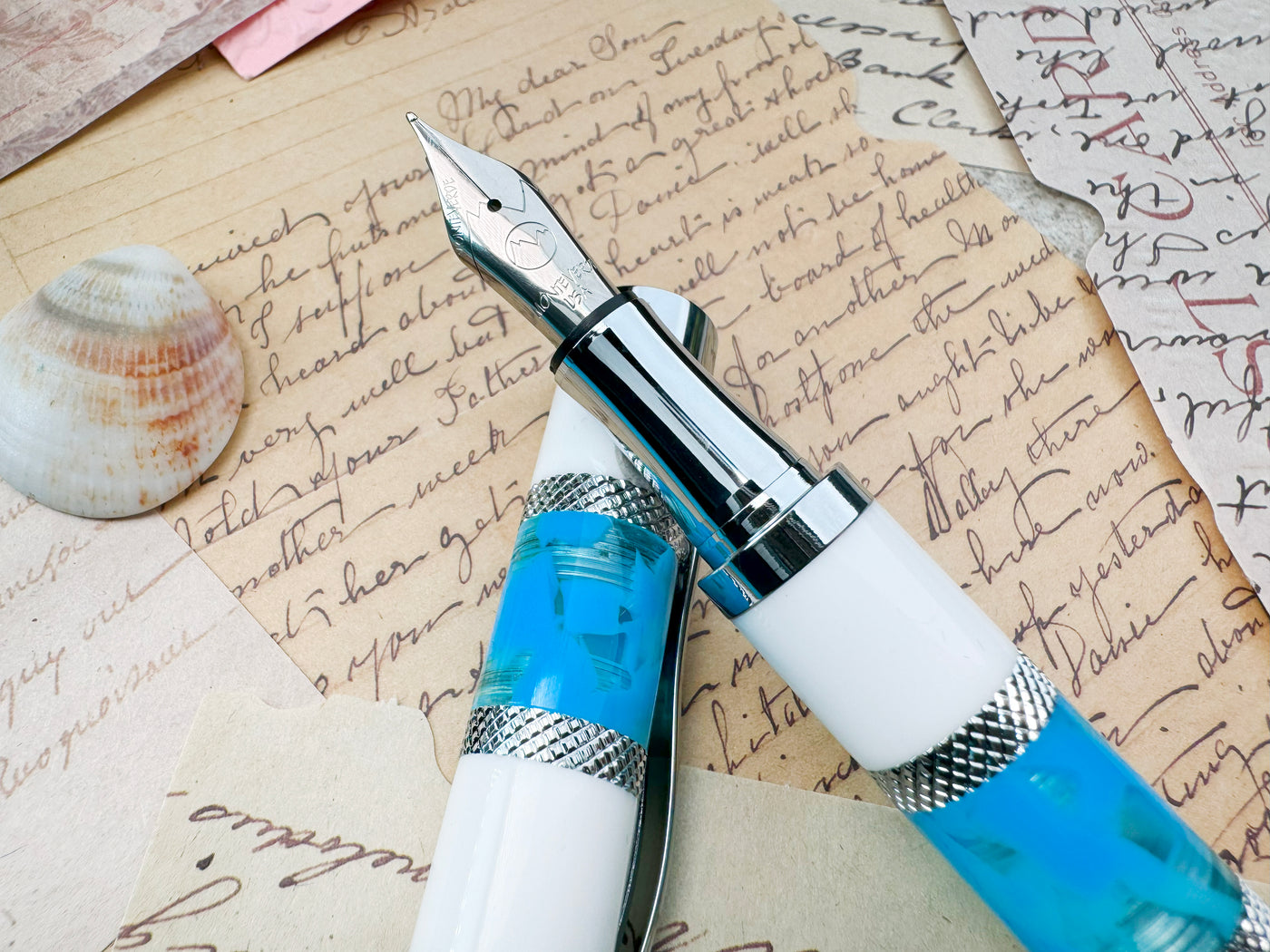 Monteverde Regatta Sport Santorini Blue - Fountain Pen