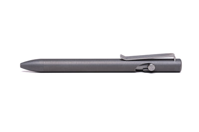 Tactile Turn Stonewashed Titanium Bolt Action Pen