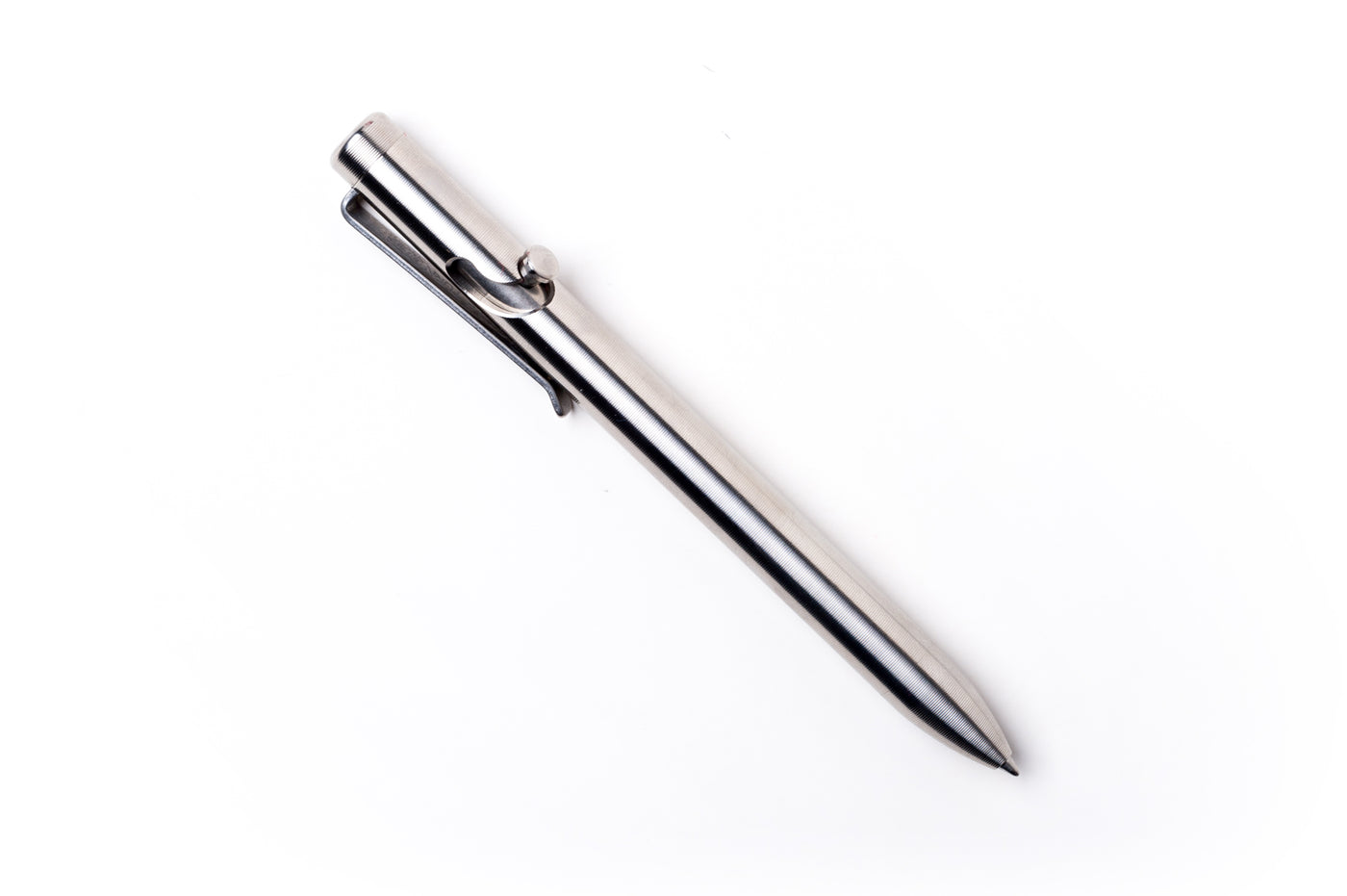 Tactile Turn Lefty Bolt Action Pen - Titanium