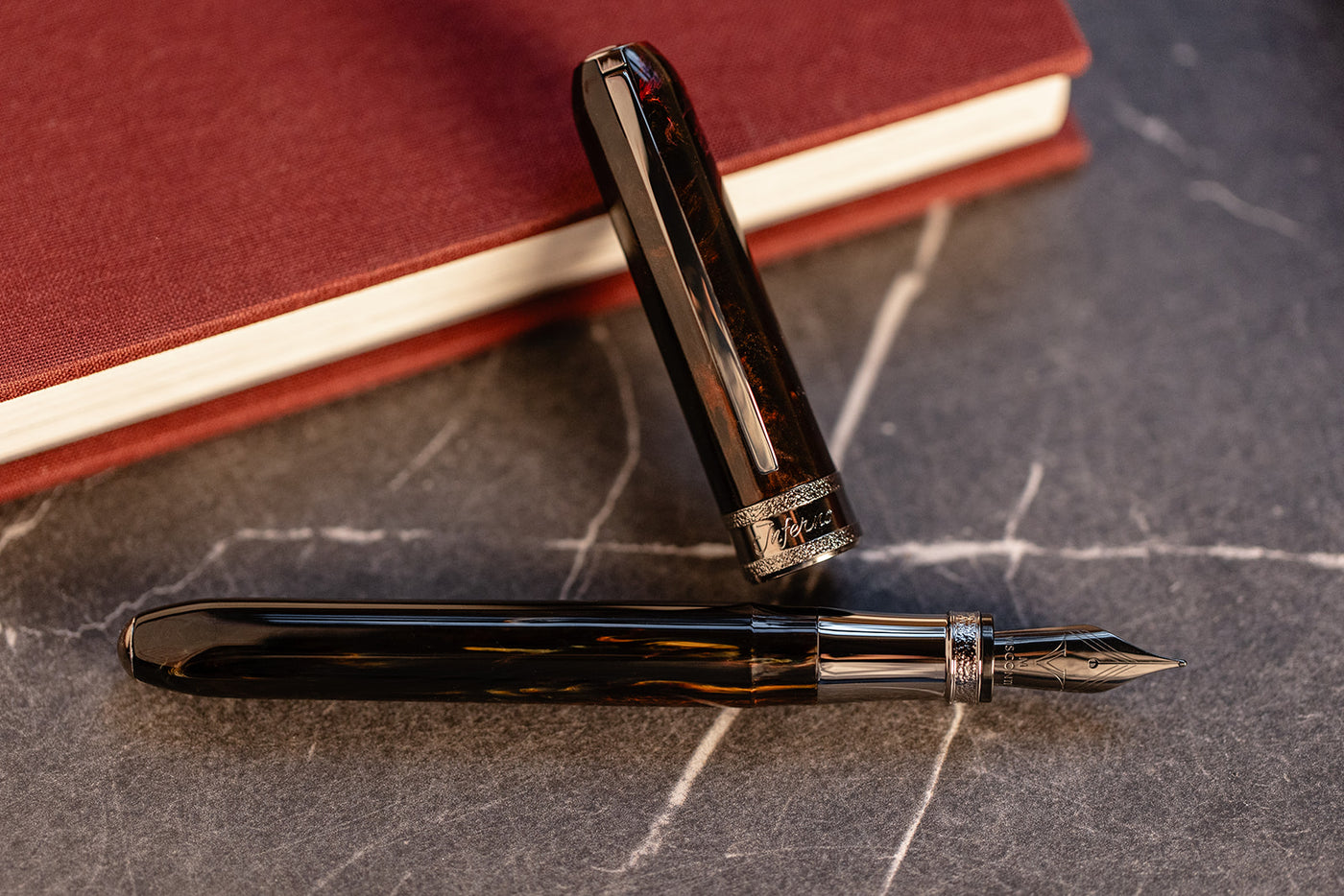 Visconti Comedia Inferno Fountain Pen