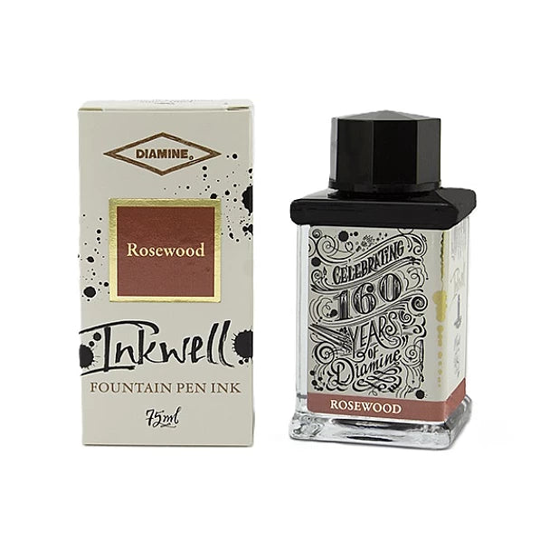 Diamine Inkwell Ink - 75 ml - Rosewood