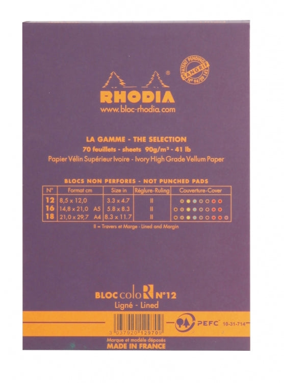  Rhodia Pad - No. 12 (3.3