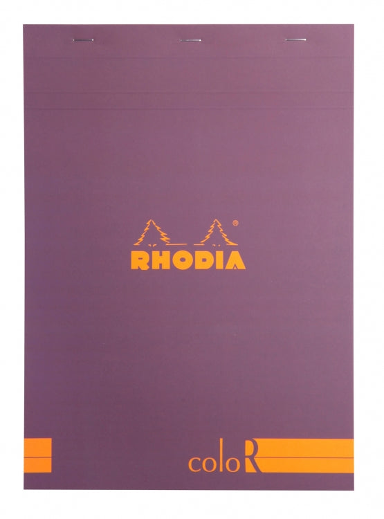 Rhodia ColoR No. 18 A4 Notepad - Violet, Lined, Pen Place