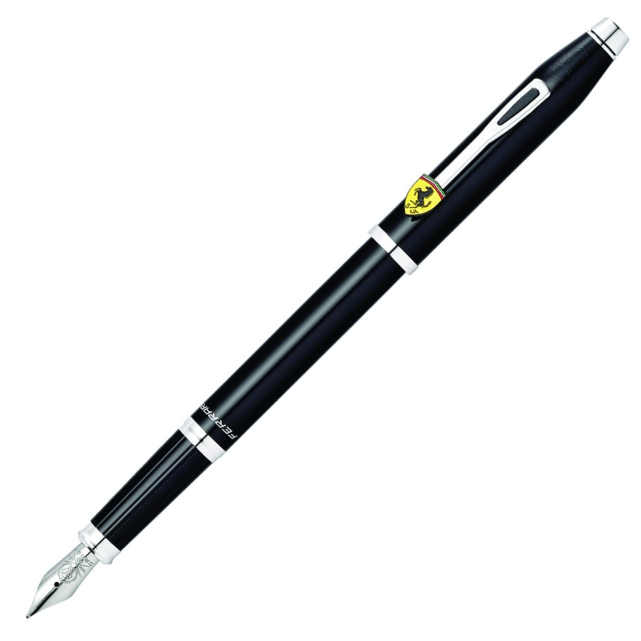 Cross Century II Scuderia Ferrari Glossy Black Lacquer Fountain Pen | FR0086-119MS | Pen Place