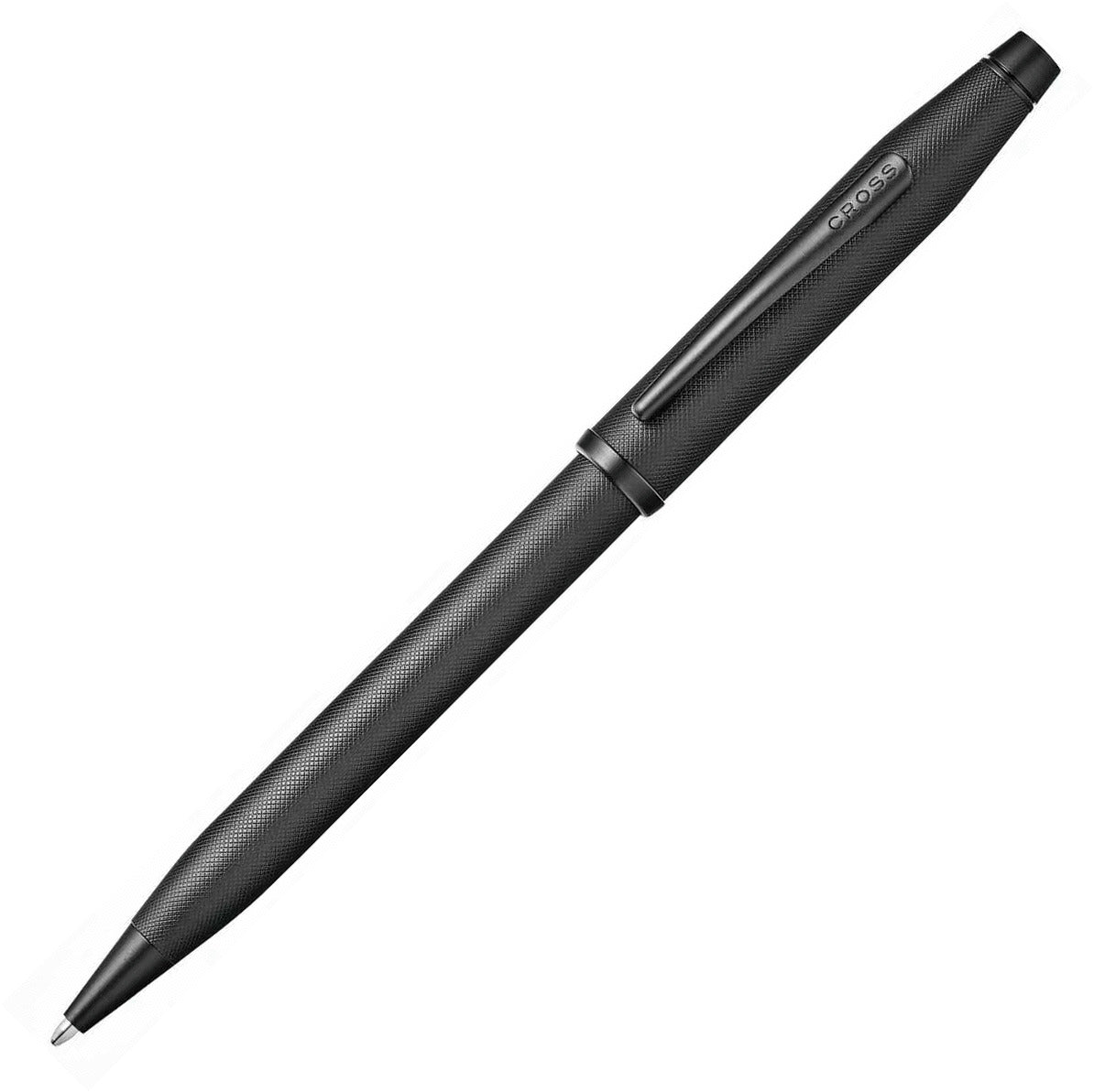 Cross Century II Black Micro Knurl Ballpoint Pen | Pen Place | Pen ...