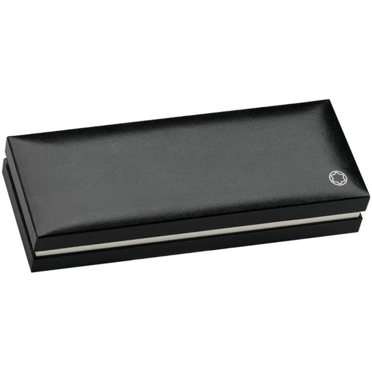 Montblanc Classic Gold-Coated Black/ Brown Belt 120 x 3 cm