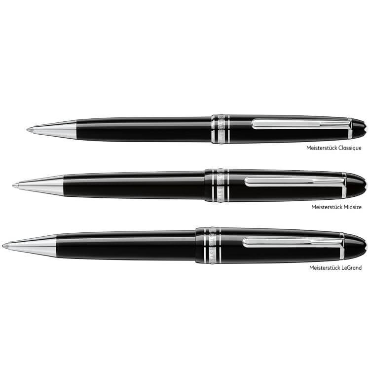 Montblanc Meisterstück Platinum Line Midsize Ballpoint Pen | Pen Place | Pen Store Since